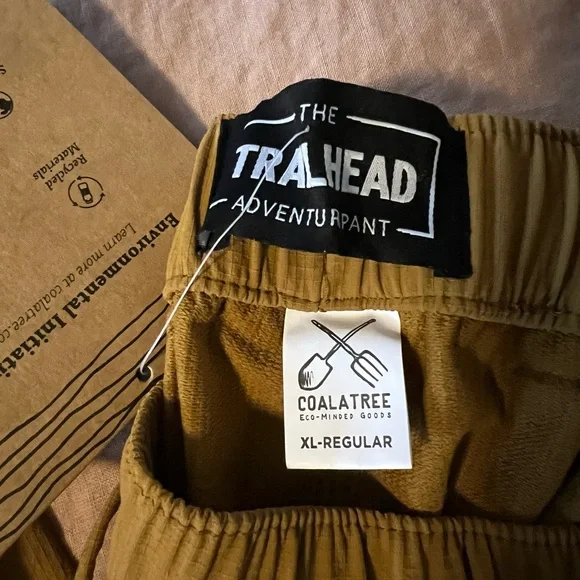 Coalatree Trailhead Joggers, sand - SIZE XL REGULAR - Picture 4 of 6